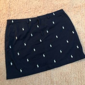 Ralph Lauren Sport Embroidered Skirt.